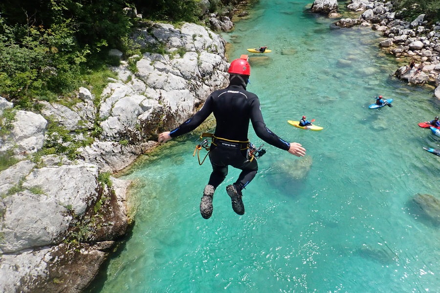 Canyoning Soča, an adventure that you will not forget